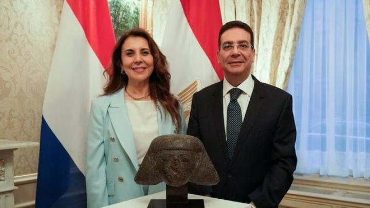 بازگشت یک مجسمه غارت‌شده به خانه