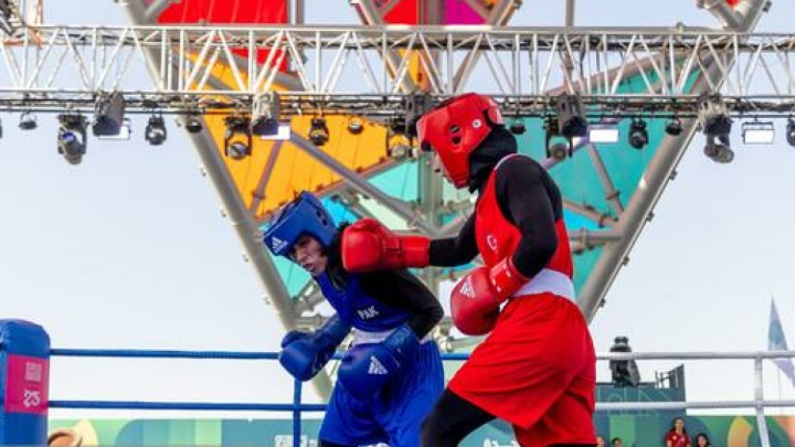 بازیگر زن سینما عضو تیم ملی بوکس شد