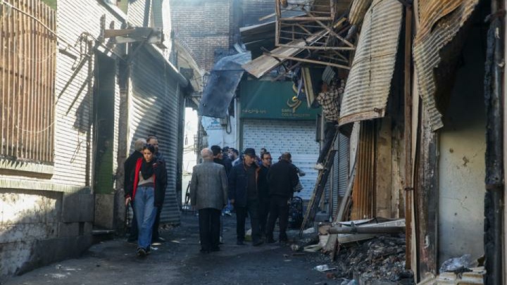 آغاز بازسازی بازار تاریخی رشت