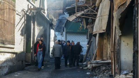 آغاز بازسازی بازار تاریخی رشت