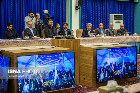 آیین بهره برداری از پروژه های وزارت راه و شهرسازی با حضور رئیس جمهور