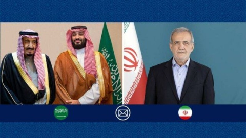 پیام پادشاه و ولیعهد عربستان به پزشکیان