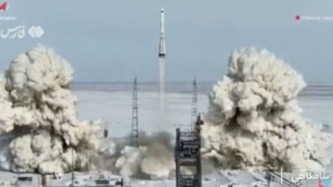 فیلم/ پرتاب موفقیت‌آمیز ماهواره جام جم ۱