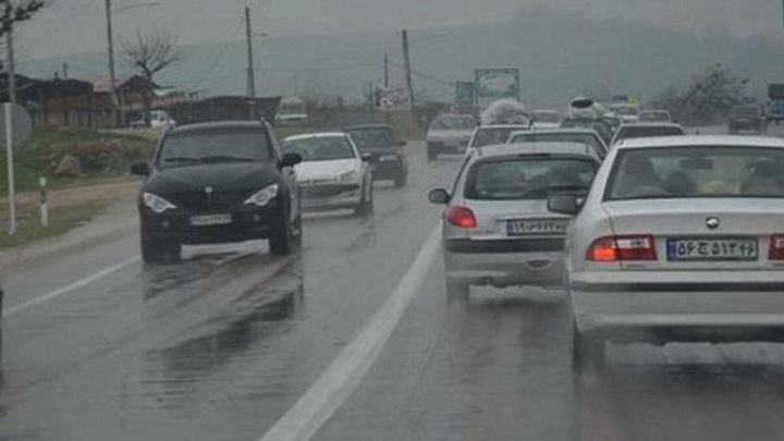 جاده هراز دو طرفه شد