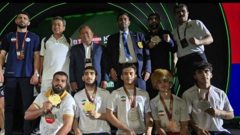 ۶ مدال نمایندگان ایران در مسابقات جهانی کانخمر