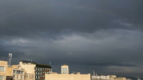 تداوم آسمان ابری همراه با رعد و برق در تهران