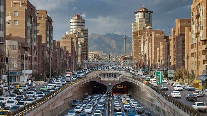 وضعیت ترافیک صبحگاهی معابر و بزرگراه‌های تهران
