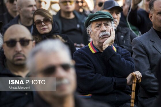 مراسم تشییع پیکر «عنایت بخشی