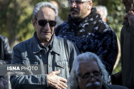 مراسم تشییع پیکر «عنایت بخشی