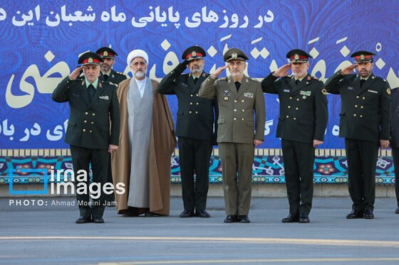 مراسم دانش آموختگی دانشگاه افسری و تربیت پلیس با حضور رئیس جمهور