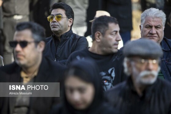 مراسم تشییع پیکر «عنایت بخشی