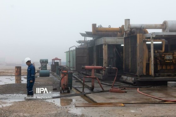 بازدید اصحاب رسانه از میدان گازی توس