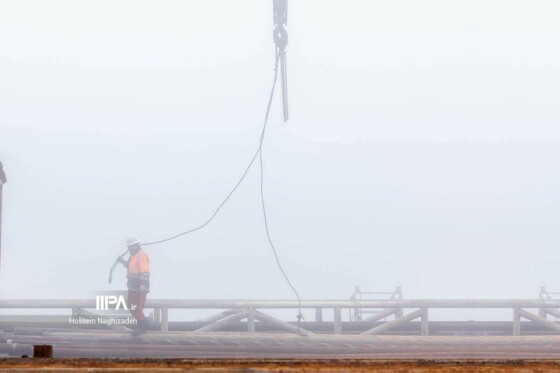 بازدید اصحاب رسانه از میدان گازی توس