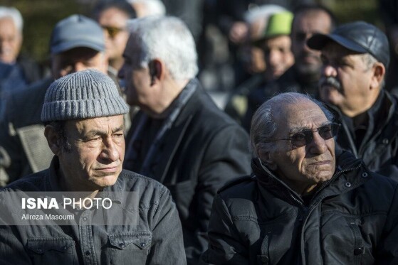 مراسم تشییع پیکر «عنایت بخشی