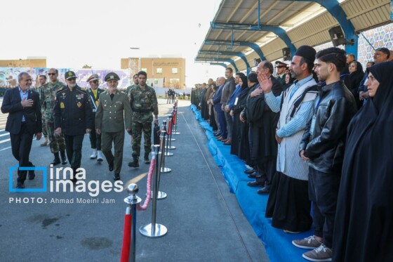 مراسم دانش آموختگی دانشگاه افسری و تربیت پلیس با حضور رئیس جمهور