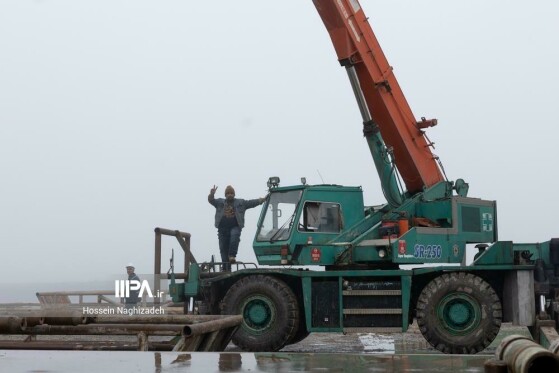 بازدید اصحاب رسانه از میدان گازی توس