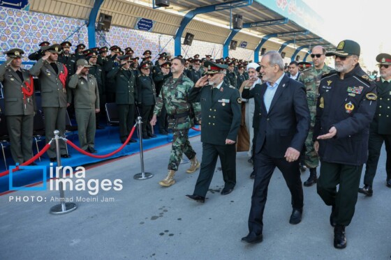مراسم دانش آموختگی دانشگاه افسری و تربیت پلیس با حضور رئیس جمهور