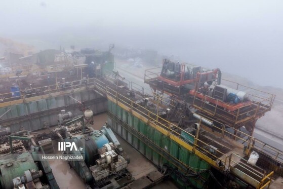 بازدید اصحاب رسانه از میدان گازی توس