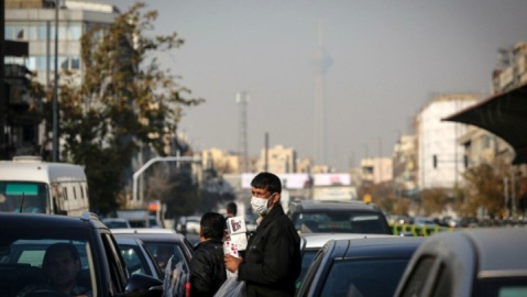 وزش باد و گرد و خاک شدید میهمان اهالی پایتخت