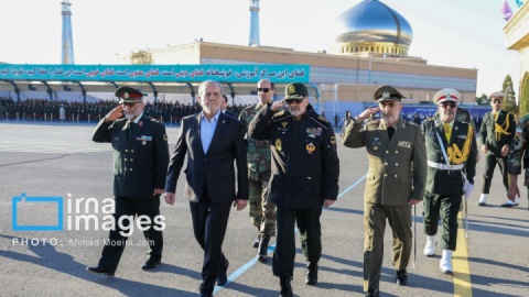 گزارش تصویری/ مراسم دانش آموختگی دانشگاه افسری و تربیت پلیس با حضور رئیس جمهور