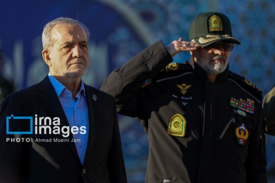 مراسم دانش آموختگی دانشگاه افسری و تربیت پلیس با حضور رئیس جمهور