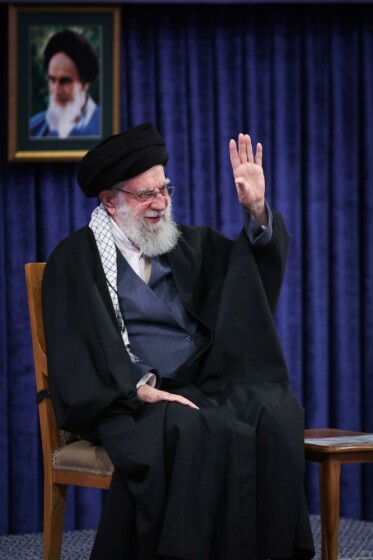 تصاویری از دیدار رهبر انقلاب اسلامی با مردم استان آذربایجان شرقی