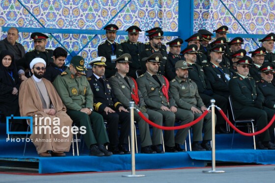 مراسم دانش آموختگی دانشگاه افسری و تربیت پلیس با حضور رئیس جمهور