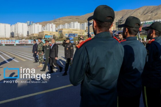 مراسم دانش آموختگی دانشگاه افسری و تربیت پلیس با حضور رئیس جمهور