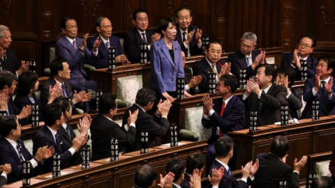 تأیید نخست وزیری سانائه تاکایچی در پارلمان ژاپن