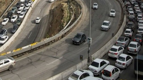 ترافیک نیمه‌سنگین در جاده‌های شمالی کشور