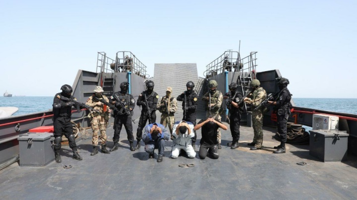 تمرین آزادسازی کشتی ربوده شده انجام شد