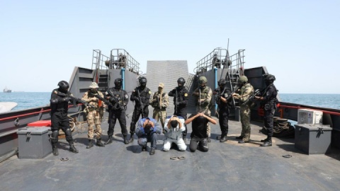 تمرین آزادسازی کشتی ربوده شده انجام شد