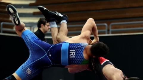 اردوی تیم ملی کشتی آزاد نوجوانان در مازندران آغاز شد