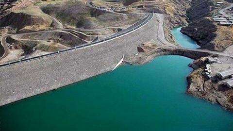 حجم ذخیره آب سد طالقان به حد نگران‌کننده رسید