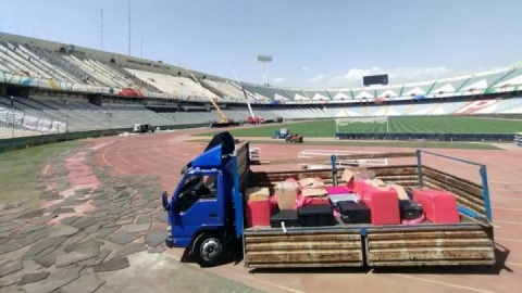 سیمای جدید ورزشگاه پیر پایتخت