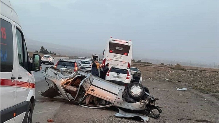 روزانه معادل ظرفیت یک اتوبوس بین شهری در تصادفات کشته می‎شوند