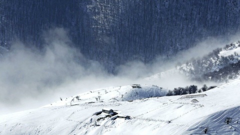 برف و باران و سرما در کوهستان‌های کشور