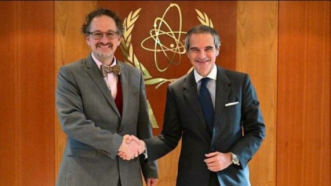 گفت‌وگوی گروسی با هیات کنترل تسلیحاتی آمریکا درباره پرونده هسته‌ای ایران