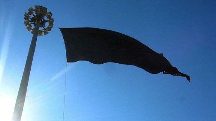 پرچم عزا در پایتخت به اهتزاز درآمد