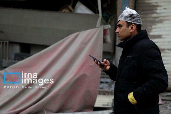 آثار حمله شب گذشته به منطقه ۱۵ خرداد