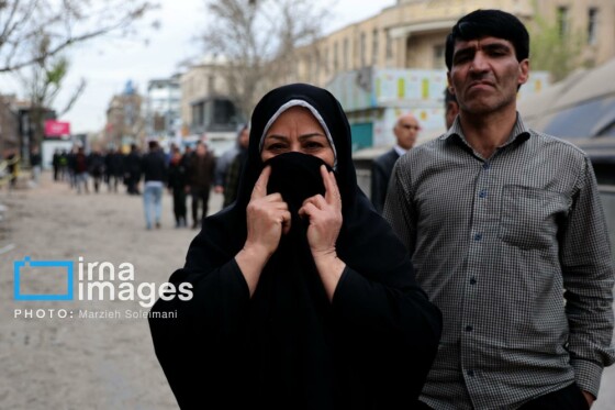 آثار حمله شب گذشته به منطقه ۱۵ خرداد