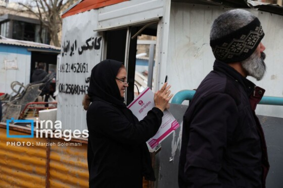 آثار حمله شب گذشته به منطقه ۱۵ خرداد