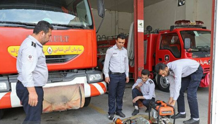 فعالیت ۱۳۸ ایستگاه آتش‌نشانی با حضور ۵۶۰۰ آتش‌نشان
