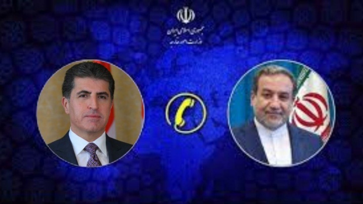 رایزنی عراقچی و بارزانی در مورد تقویت همکاری‌های ایران و عراق برای صیانت از مرزها
