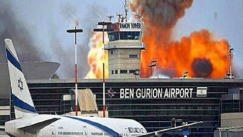 فرودگاه بن‌گوریون تعطیل شد