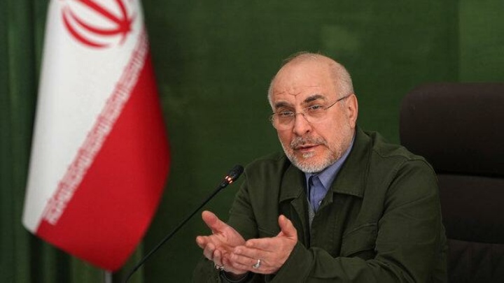 قالیباف: آبراهام لینکلن در اولین مواجهه با موشک‌ها و پهپادهای ایرانی عقب‌نشینی کرد