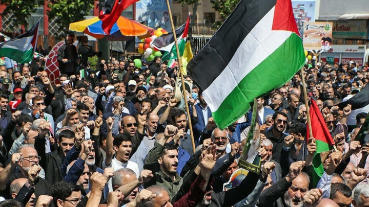 تجلیل  از حضور باشکوه و مقتدرانه میلیون ها ایرانی در یوم الله تاریخی قدس و در لبیک به دعوت ولی امر مسلمین حضرت آیت الله سید مجتبی خامنه‌ای