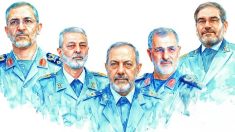 تشییع فرماندهان شهید فردا چهارشنبه برگزار می‌شود