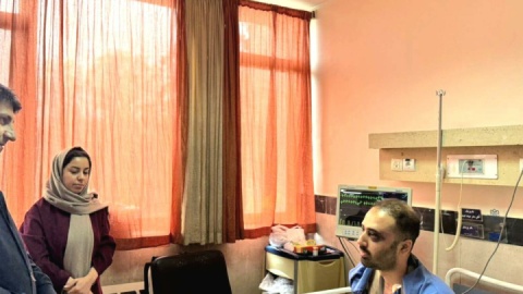 عیادت وزیر ارتباطات از مجروحان حمله اخیر امریکا و اسرائیل