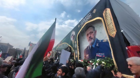 وداع پایتخت با سرداران شهید رمضان/حضور وزیر علوم در مراسم تشییع پیکر فرماندهان